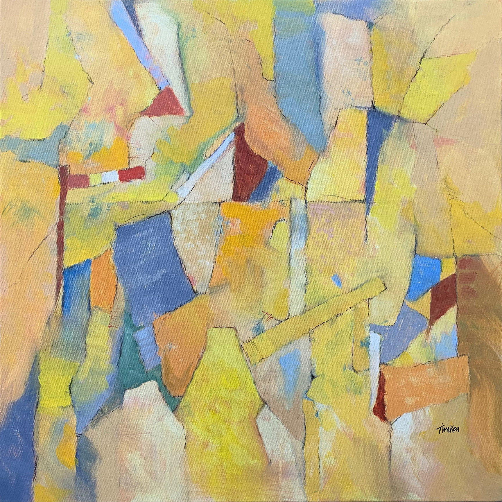 Composition in Yellow